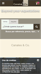 Mobile Screenshot of canalesandco.com